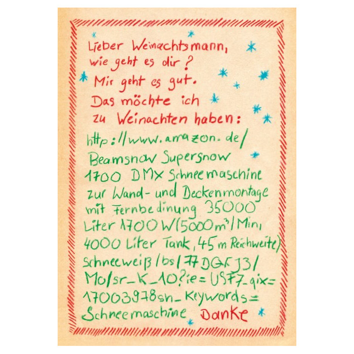Lieber Weihnachtsmann Lieber Weihnachtsmann