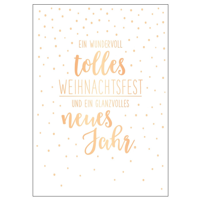 Ein wundervoll tolles Weihnachtsfest Ein wundervoll tolles Weihnachtsfest