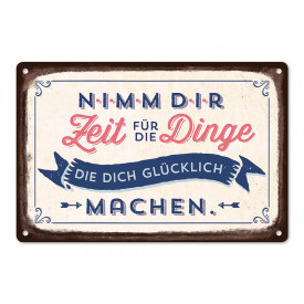 Nimm dir Zeit für die Dinge, die dich glücklich machen