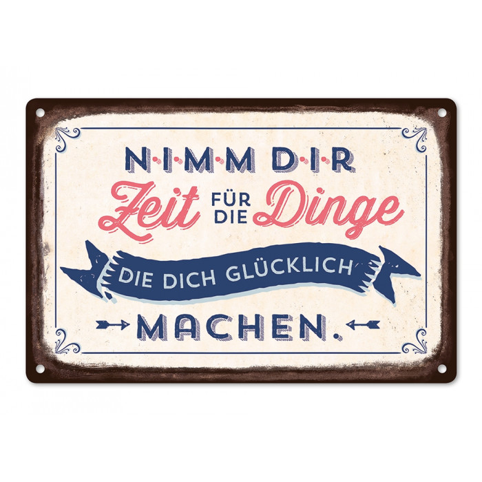 Nimm dir Zeit für die Dinge, die dich glücklich machen Nimm dir Zeit für die Dinge, die dich glücklich machen