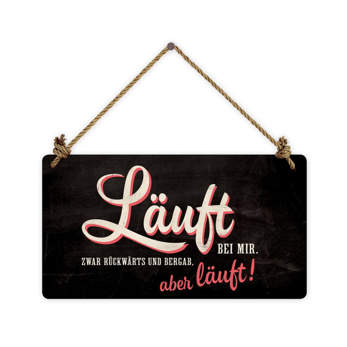 Läuft bei mir. Zwar rückwärts und bergab, aber läuft! Läuft bei mir. Zwar rückwärts und bergab, aber läuft!