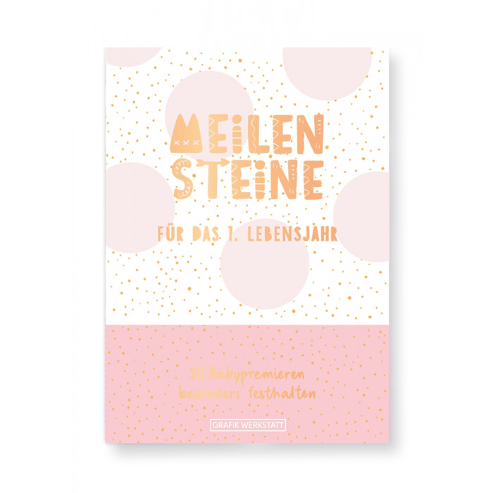 Meilenstein - Box für das 1. Lebensjahr (Mädchen) Meilenstein - Box für das 1. Lebensjahr (Mädchen)
