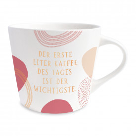 Der erste Liter Kaffee