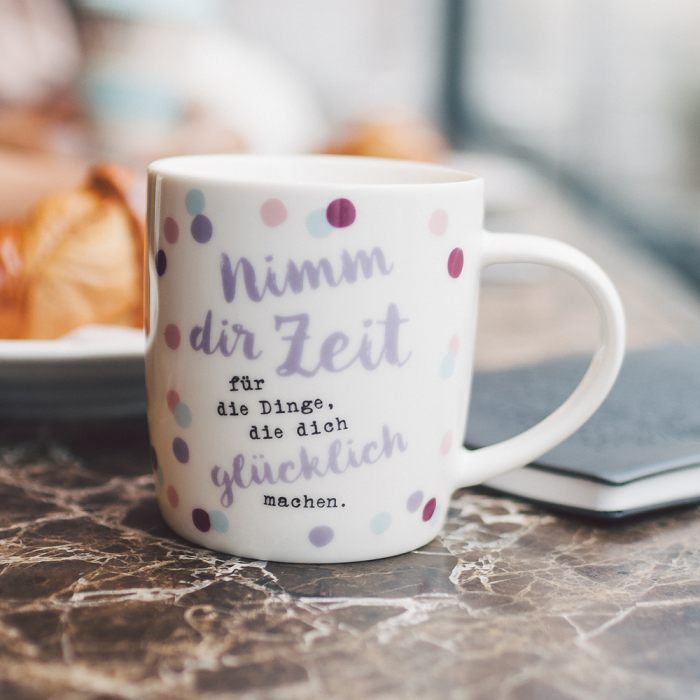 Nimm dir Zeit für die Dinge, die dich glücklich machen