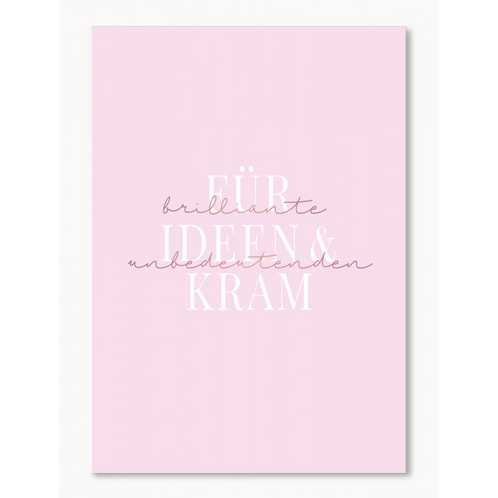 Für brillante Ideen & unbedeutenden Kram Für brillante Ideen & unbedeutenden Kram