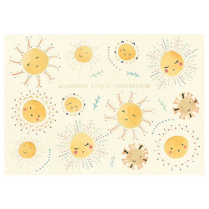 Willkommen, kleiner Sonnenschein Willkommen, kleiner Sonnenschein