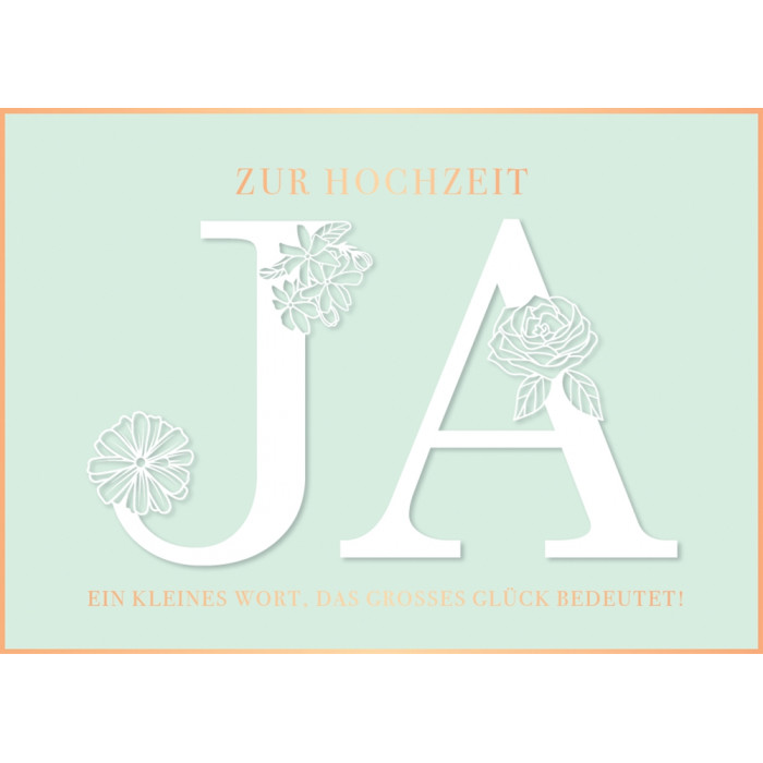 Zur Hochzeit JA Zur Hochzeit JA