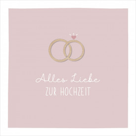 Alles Liebe zur Hochzeit