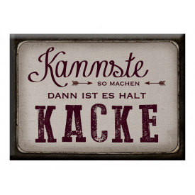 Kannste so machen, dann ist es halt Kacke