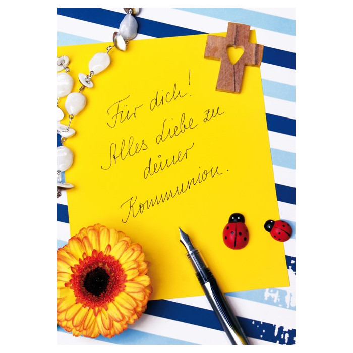 Für dich! Alles Liebe zu deiner Kommunion Für dich! Alles Liebe zu deiner Kommunion