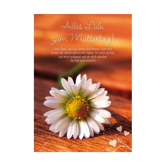 Alles Liebe zum Muttertag! Alles Liebe zum Muttertag!