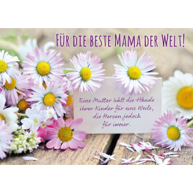 Für die beste Mama der Welt!