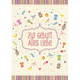 Zur Geburt alles Liebe