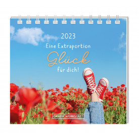 Mini-Kalender 2023 Eine Extraportion Glück für dich!