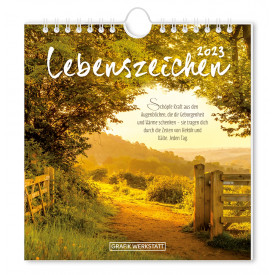 Postkartenkalender 2023 Lebenszeichen