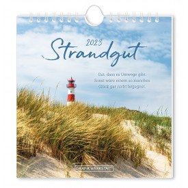 Postkartenkalender 2023 Strandgut