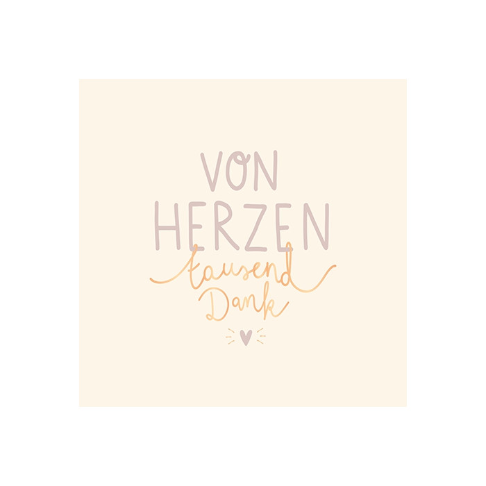 Von Herzen tausend Dank Von Herzen tausend Dank