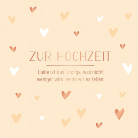 Zur Hochzeit