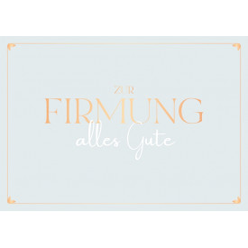 Zur Firmung alles Gute