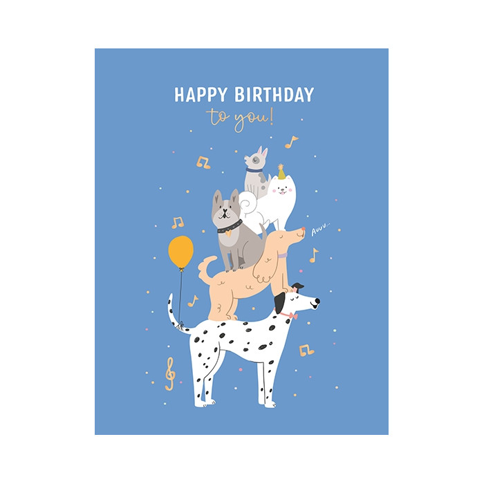 Happy Birthday to you! Happy Birthday to you!