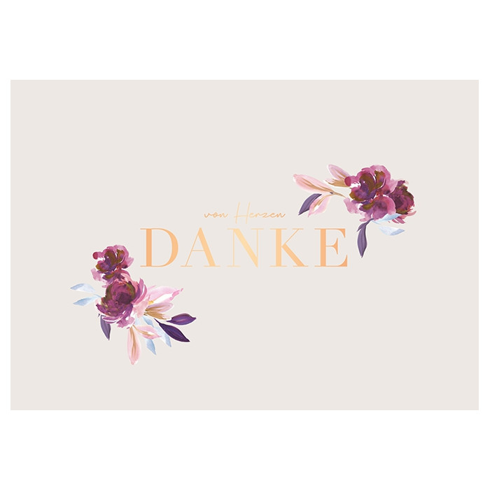 von Herzen DANKE von Herzen DANKE