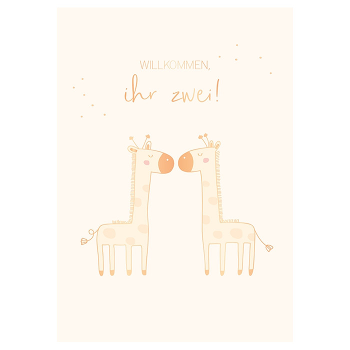 Willkommen ihr zwei! Willkommen ihr zwei!