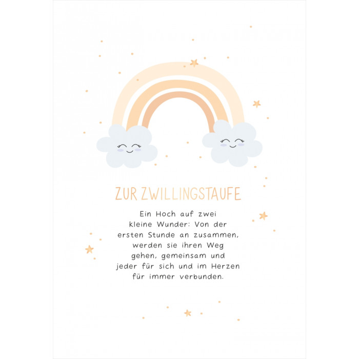 Zur Zwillingstaufe Zur Zwillingstaufe