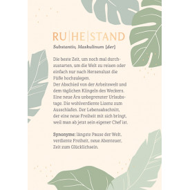 Ruhestand