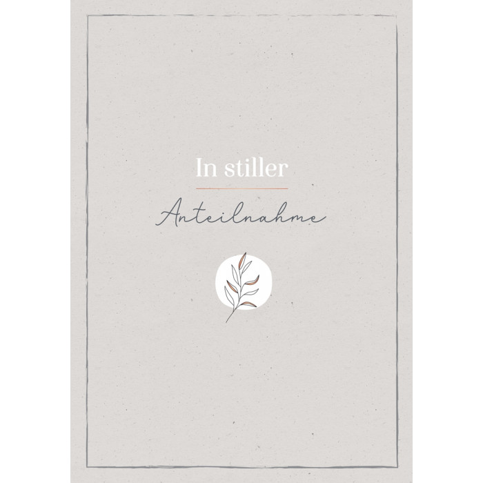 In stiller Anteilnahme In stiller Anteilnahme