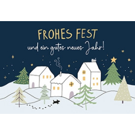 Frohes Fest und ein gutes neues Jahr