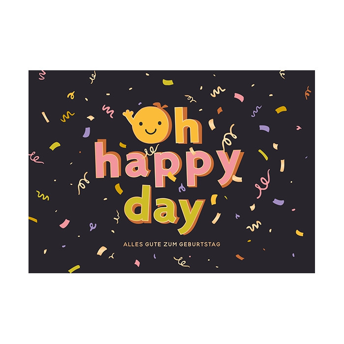 Oh happy day... Oh happy day...