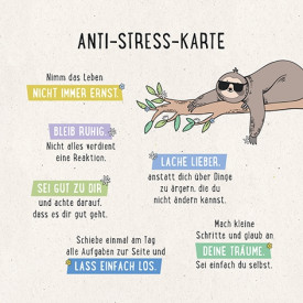 Anti-Stress-Karte