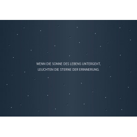 … Sterne der Erinnerung