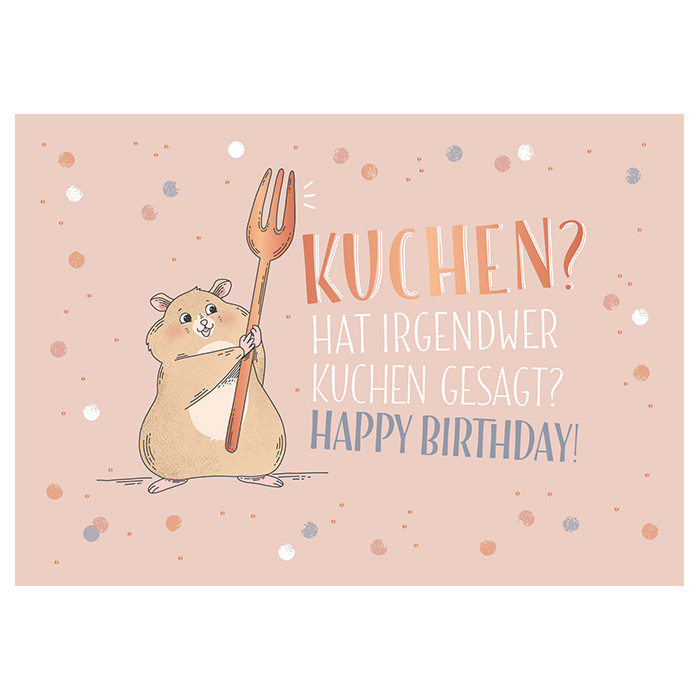 Kuchen?... Kuchen?...