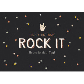 Rock it…