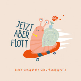 Jetzt aber flott