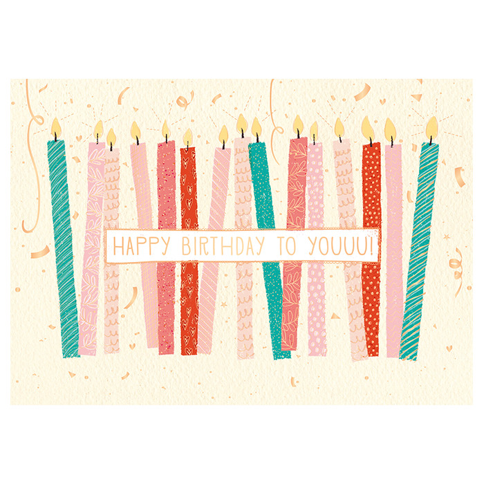 Happy Birthday to youuu! Happy Birthday to youuu!