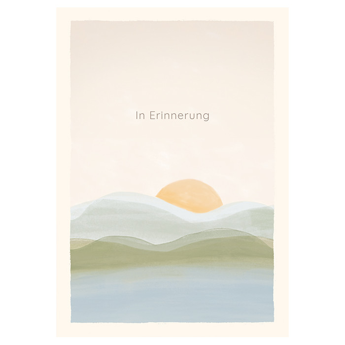 In Erinnerung… In Erinnerung…