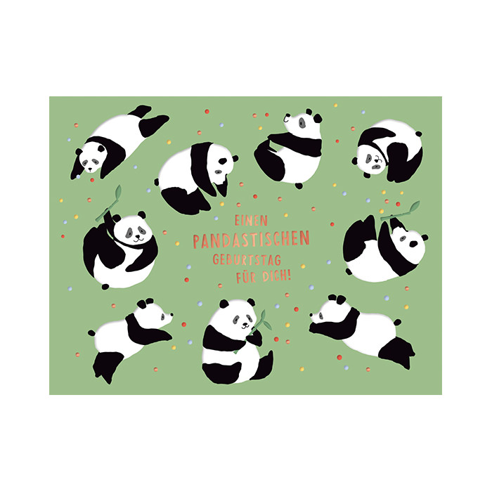Einen pandastischen Geburtstag für dich! Einen pandastischen Geburtstag für dich!