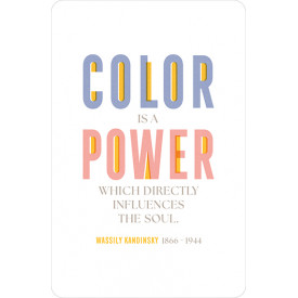 Color is a power…
