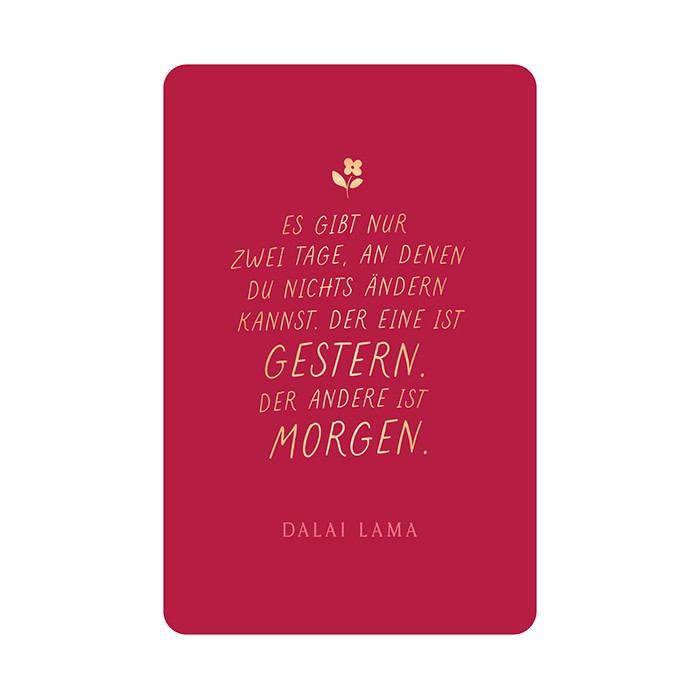 Es gibt nur zwei Tage... Es gibt nur zwei Tage...