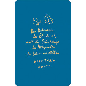 Das Geheimnis des Glücks...