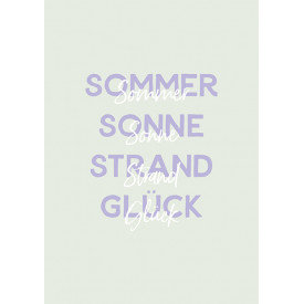 Sommer Sonne Strand Glück