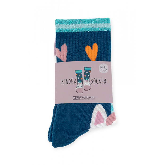 Kindersocke Einhorn Grösse 26-32 Kindersocke Einhorn Grösse 26-32