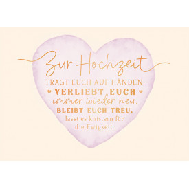 Zur Hochzeit