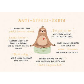 Anti-Stress-Karte