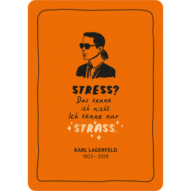 Stress? Strass.