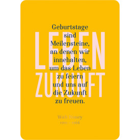 Geburtstage...