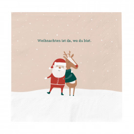 Weihnachten ist da, wo du bist.