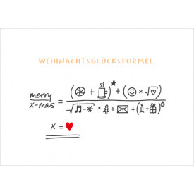 Weihnachtsglücksformel